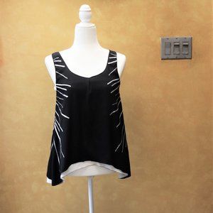 Akira Chicago Black Evening Top with Sequins